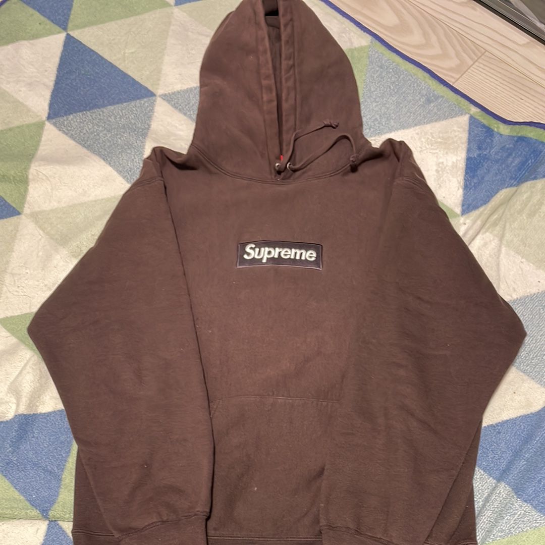 Supreme Box Logo Hooded Sweatshirt "Dark Brown" (21FW)