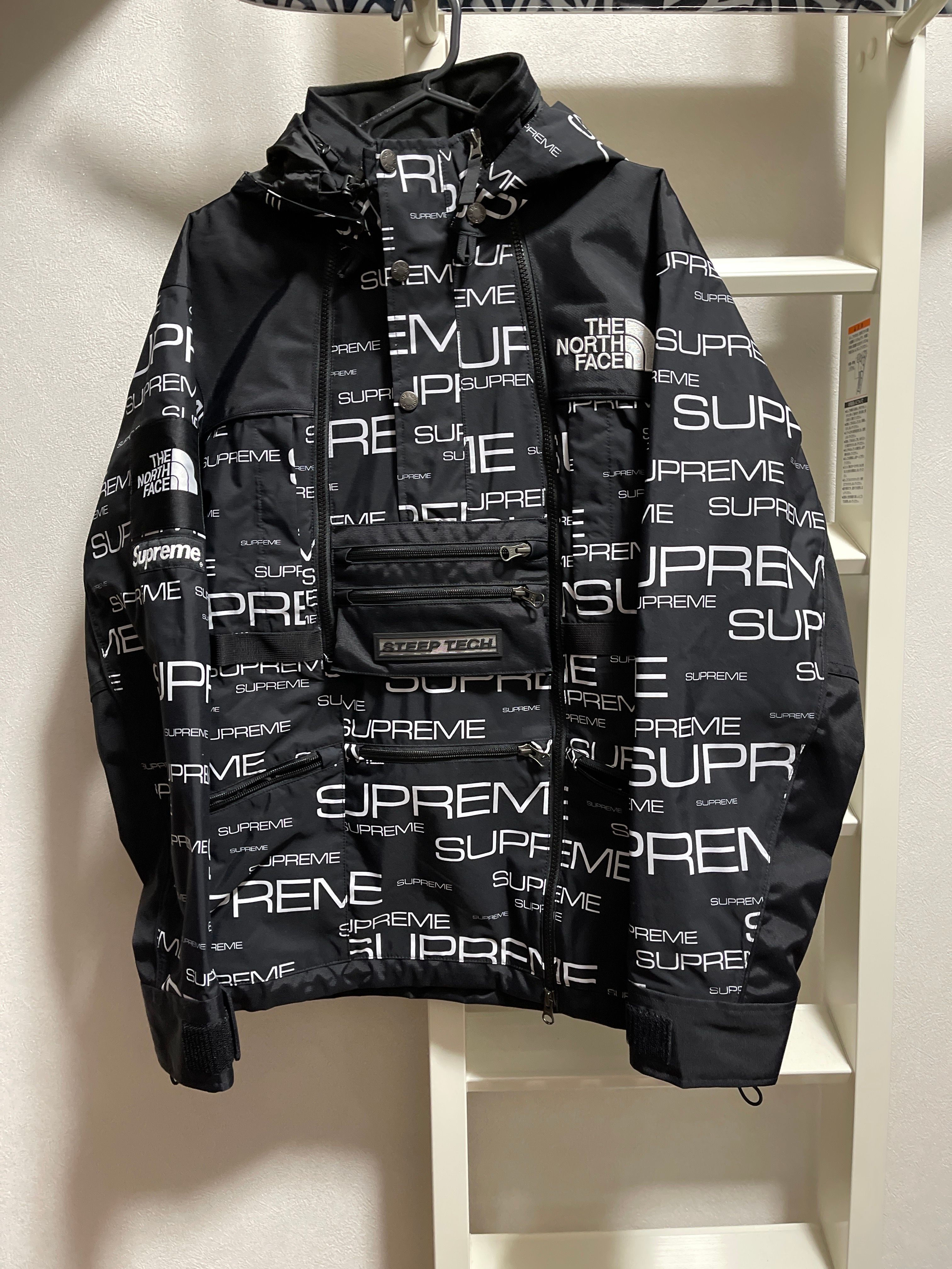 Supreme x The North Face Steep Tech Apogee Jacket "Black"