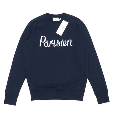 ■美品■MAISON KITSUNE メゾンキツネ スウェット サイズXS Parisien プリント トレーナー ブランド古着【中古】20260501/RA9279