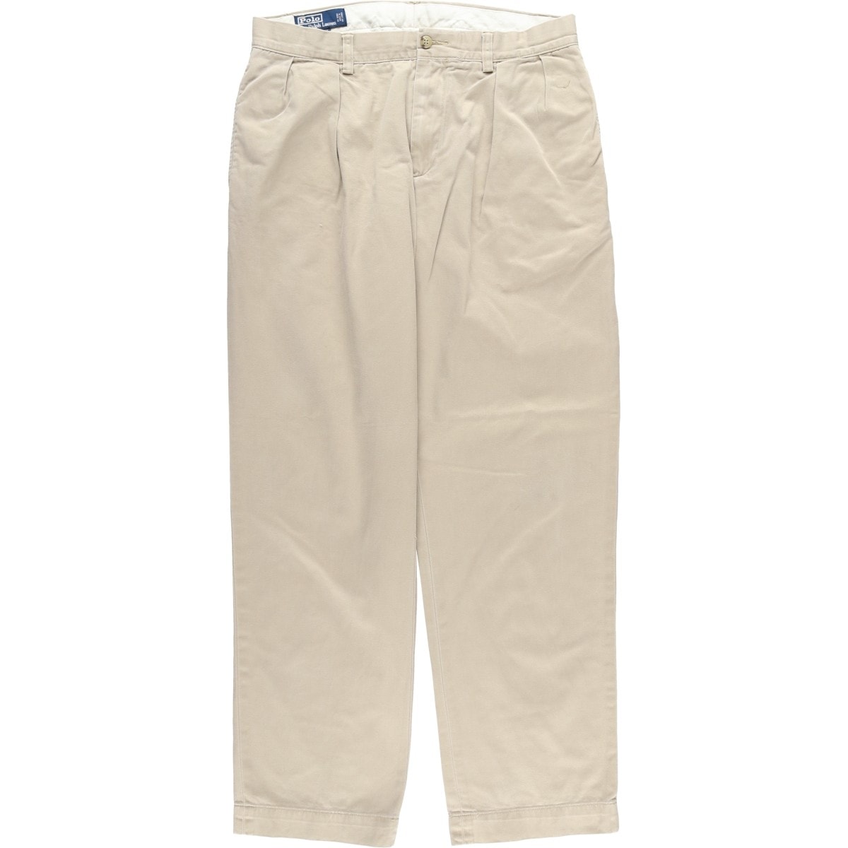 古着 ラルフローレン Ralph Lauren POLO by Ralph Lauren ETHAN PANT ツータック チノパンツ メンズw33相当/eaa606257