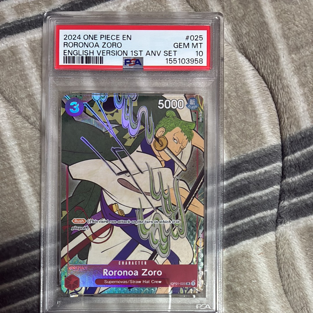 ロロノア・ゾロ SR [OP01-025]【英語版】(1st アニバーサリー セット)