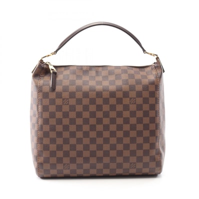ルイ・ヴィトン LOUIS VUITTON ポートペローPM ショルダーバッグ バッグ PVCコーティングキャンバス レザー ダミエ エベヌ レディース ブラウン系 N41184 【中古】