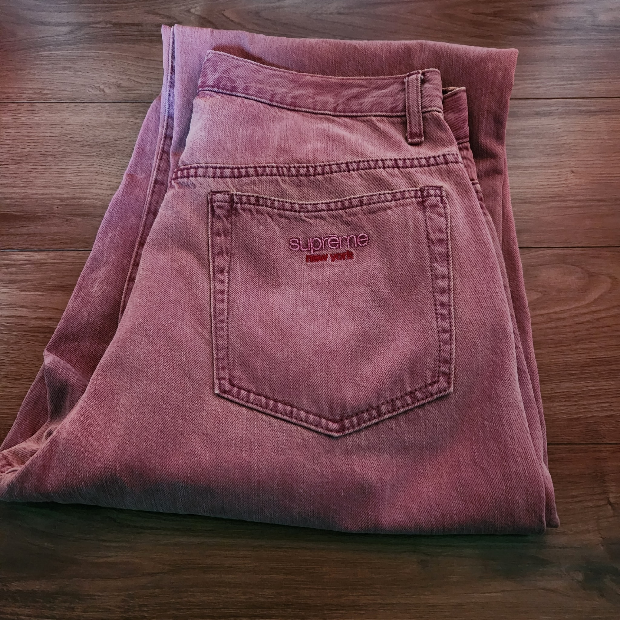 Supreme Baggy Jean (26SS) "Overdyed Purple"