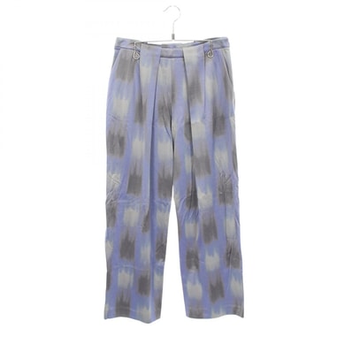 ジョルジオアルマーニ GIORGIO ARMANI 総柄 パンツ 衣料品 ボトムス レーヨン レディース ブルー系 / グレー系 3XAP52 【中古】