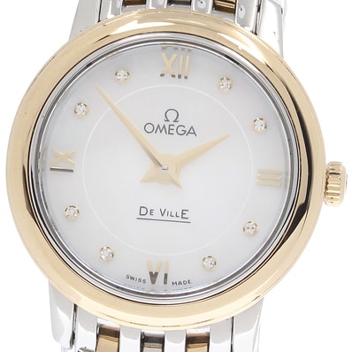 ☆良品 オメガ デビル プレステージ レディース 【中古】