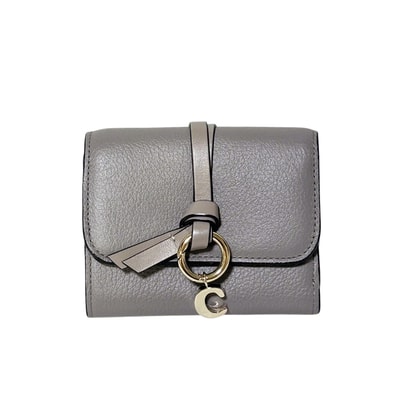 Chloe クロエ スモールトリフォールド CHC21WP718F57053 グレー レディース 三つ折り財布