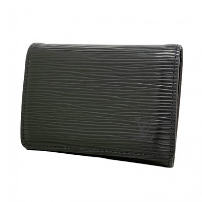 【6dc3091-k】ルイヴィトン カードケース エピ アンヴェロップカルトドゥヴィジット M56582 ノワール【中古】メンズ レディース ユニセックス