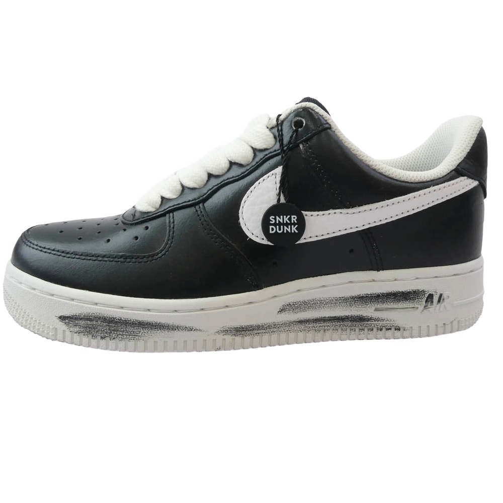 NIKE ナイキ スニーカー AQ3692-001 PEACEMINUSONE Air Force 1 【フェイクバスターズ鑑定済】 ピースマイナスワン エアフォース パラノイズ スニーカー ブラック ブラック系 24cm【新古品】【未使用】【中古】