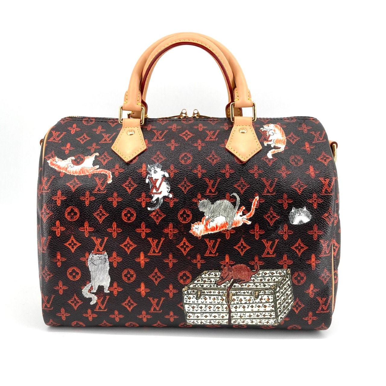 LOUIS VUITTON(ルイ・ヴィトン) ×グレース コディントン スピーディ バンドリエール 30 M44401 ハンドバッグ ブラウン