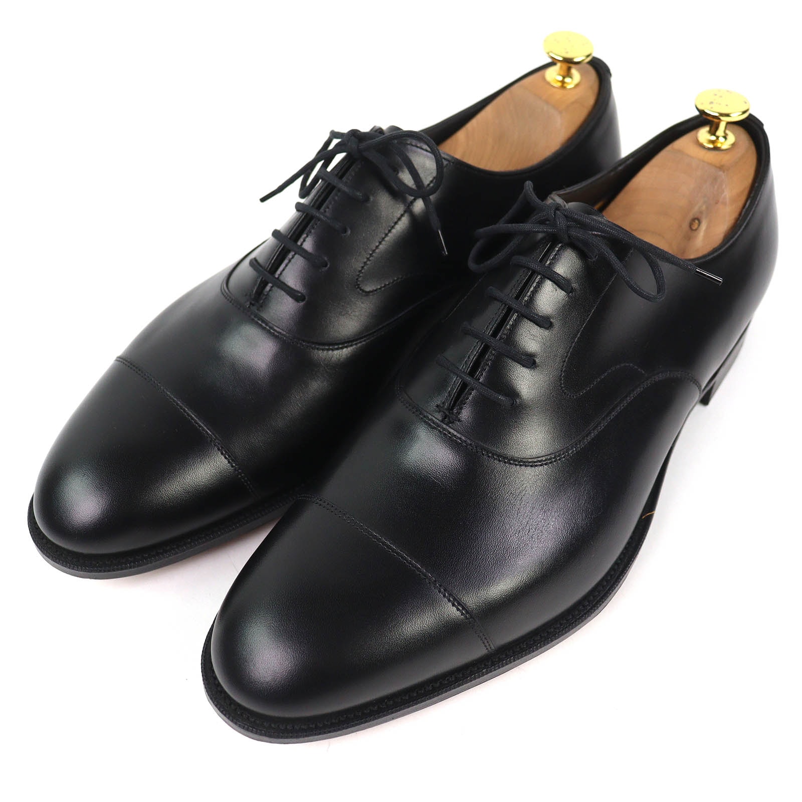 未使用品 エドワードグリーン レザーシューズ チェルシー ブラック 10