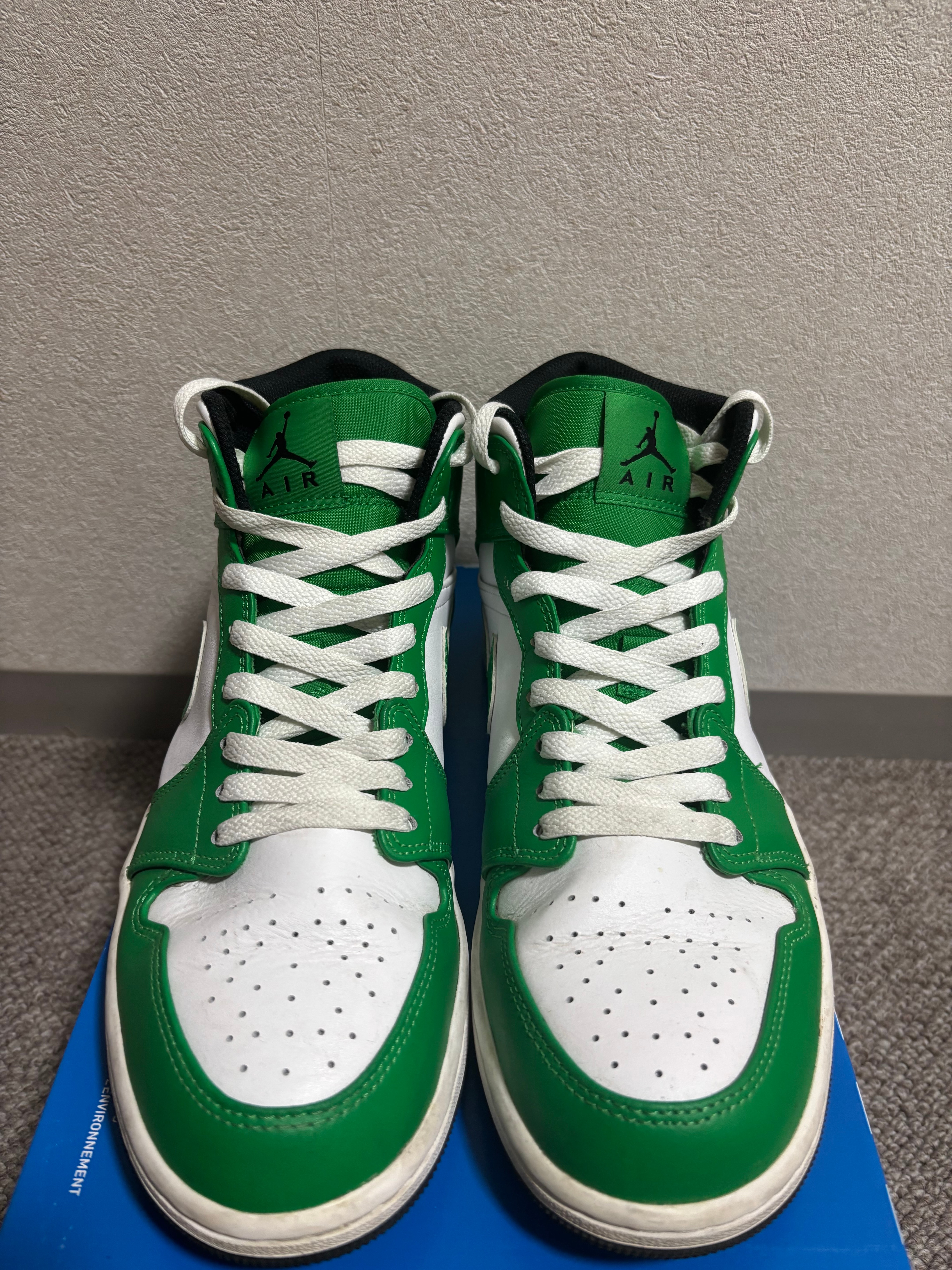 Nike Air Jordan 1 Mid "Lucky Green"