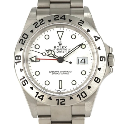 ロレックス エクスプローラーII 16570 SS 自動巻 F番