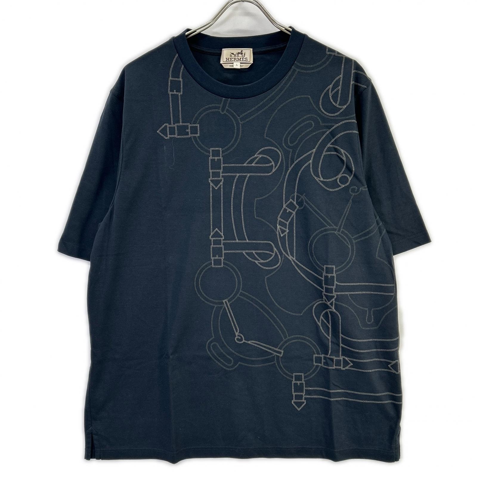 エルメス H657790HZ 黄金の拍車 Tシャツ L