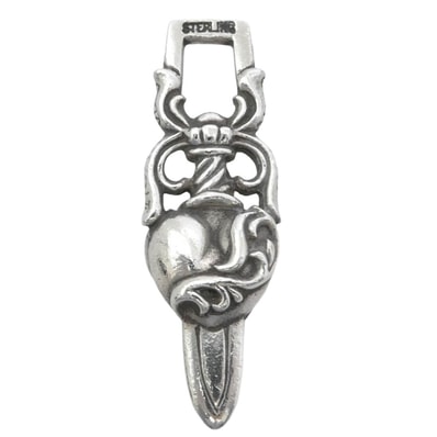 Chrome Hearts DAGGER HEART "Silver"