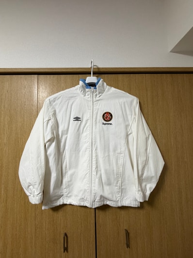 Supreme /Umbro Cotton Ripstop Track Jacket "White"
