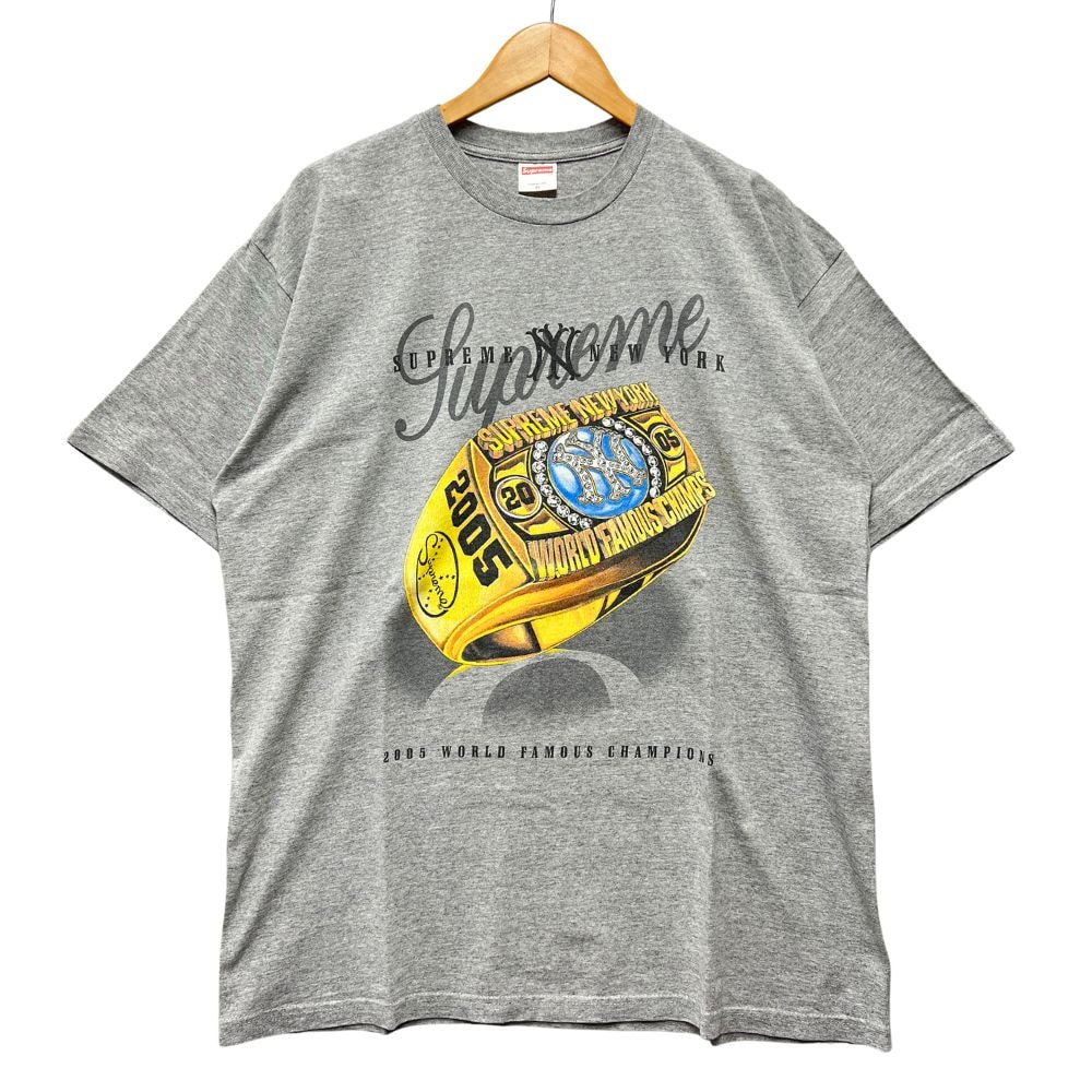 SUPREME シュプリーム 2005年 チャンピオンリング プリント 半袖Tシャツ 55711