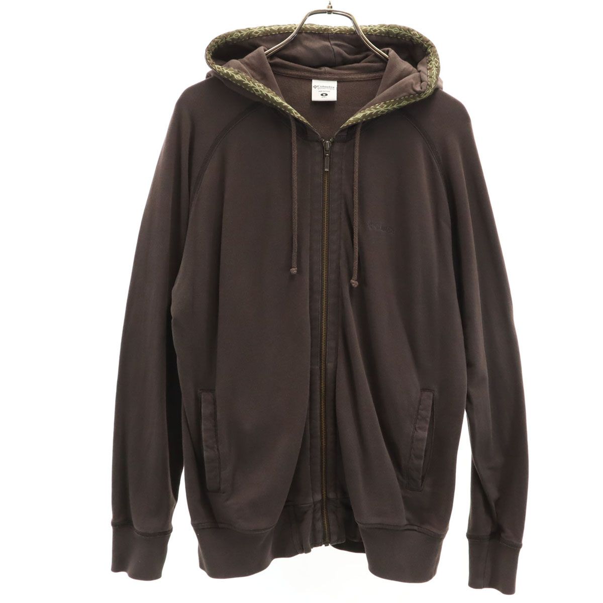 Columbia 長袖 スウェット ジップパーカー