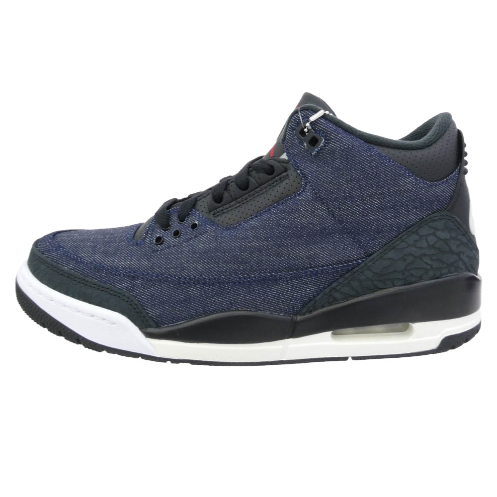 NIKE ナイキ スニーカー IH7959-400 【フェイクバスターズ鑑定済】× Levi’s リーバイス Air Jordan 3 Retro SP エアジョーダン3 レトロ スニーカー デニム系 27.5cm【新古品】【未使用】【中古】