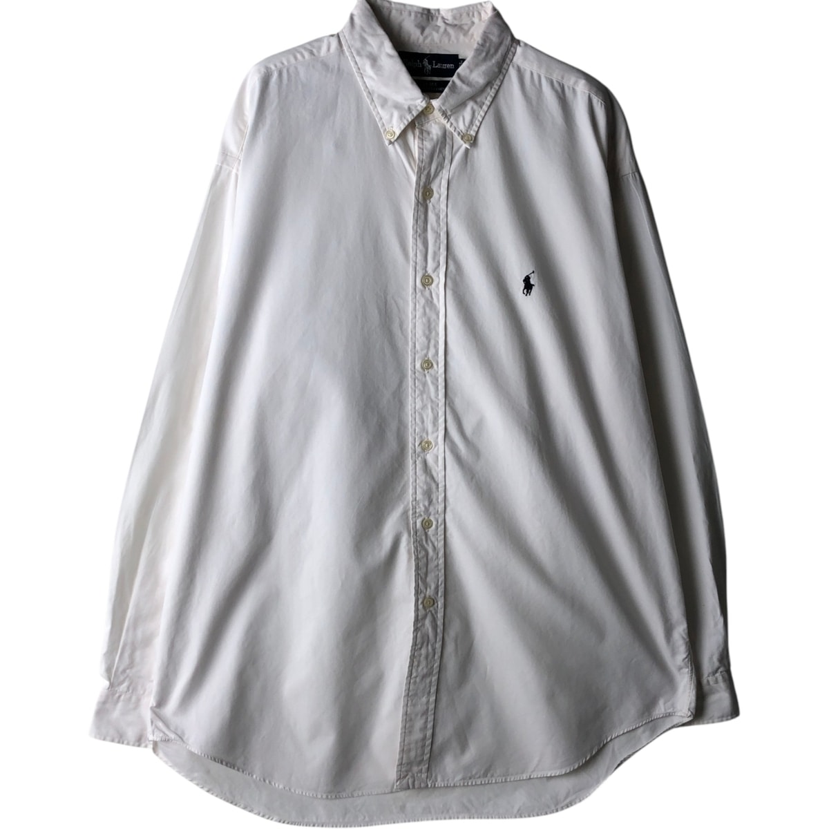 古着 ラルフローレン Ralph Lauren BLAKE 長袖 ボタンダウンシャツ メンズL相当/eaa477477