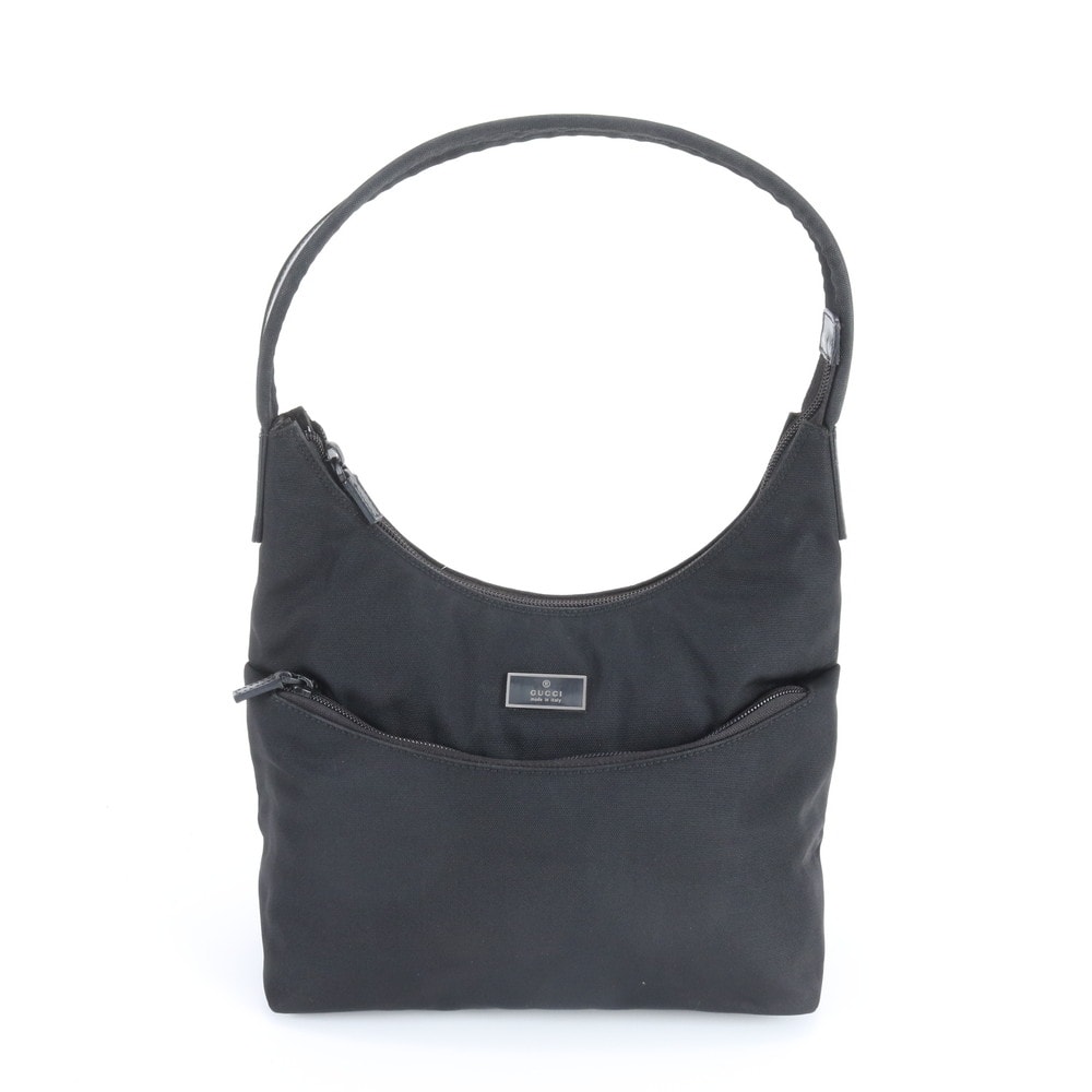 グッチ001 3386 ショルダーバッグ レザー×ナイロン