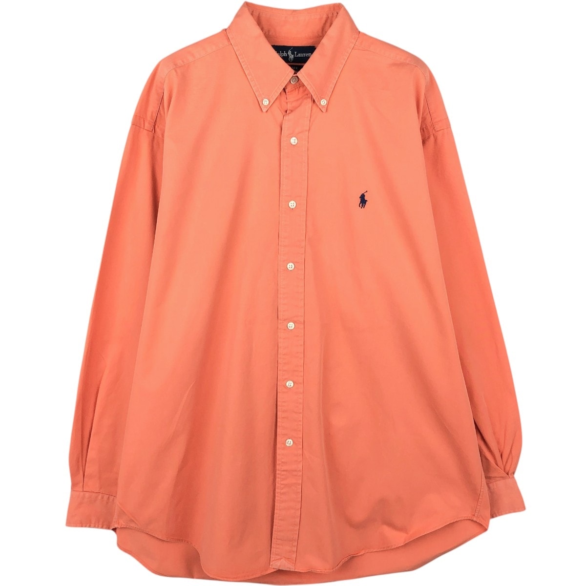 古着 ラルフローレン Ralph Lauren BLAKE 長袖 ボタンダウンシャツ メンズL相当/eaa669017