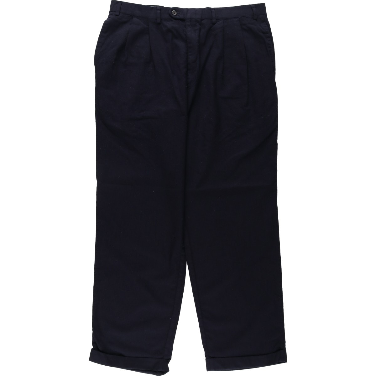 古着 ラルフローレン Ralph Lauren LAUREN ローレン ツータック ウールパンツ スラックス メンズw37相当/eaa622812