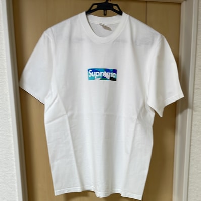 Supreme / Emilio Pucci® Box Logo Tee "White/Blue"
