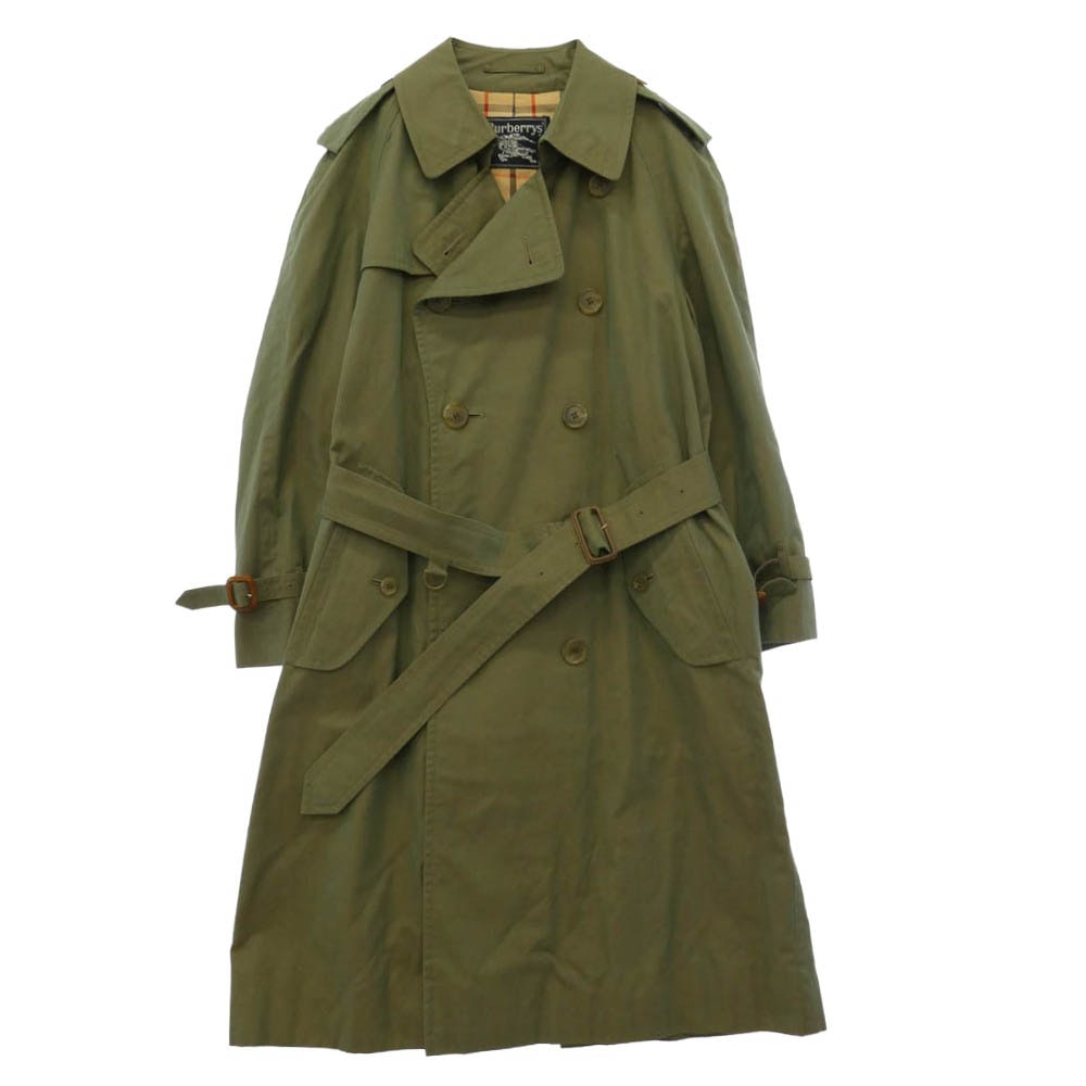 BURBERRY バーバリー WR083-902-79 オールド ヴィンテージ Burberrys 三陽商会 玉虫 裏地ノバチェック トレンチコート 玉虫色系 M【中古】