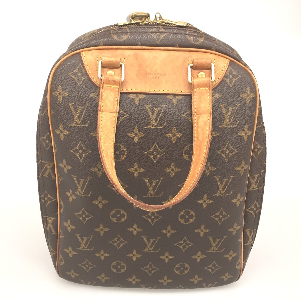 △△LOUIS VUITTON ルイヴィトン モノグラム エクスカーション ハンドバッグ シューズケース M41450 ブラウン
