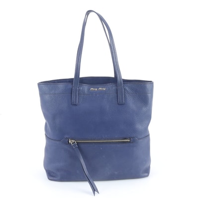 ■美品 ミュウミュウ トート バッグ レザー