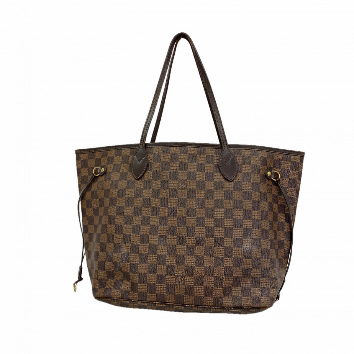 【6gd5042】ルイヴィトン トートバッグ ダミエ ネヴァーフルMM N51105 エベヌ【中古】レディース