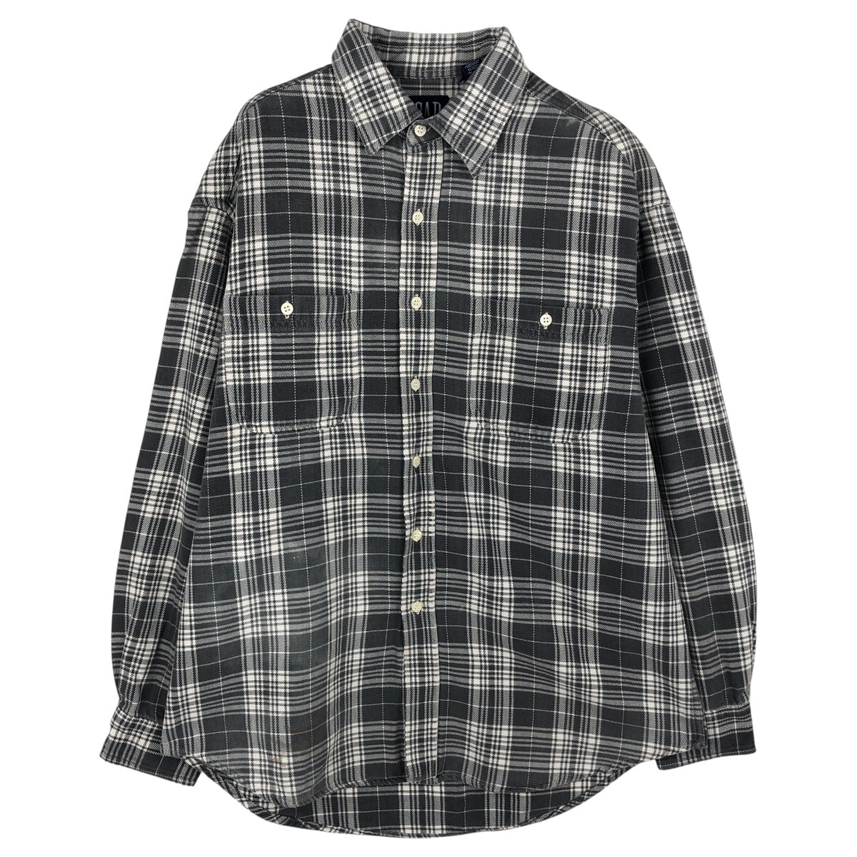 古着 90年代 ギャップ GAP オールドギャップ 長袖 フランネルチェックシャツ メンズL相当 ヴィンテージ/eaa612014