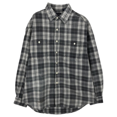 古着 90年代 ギャップ GAP オールドギャップ 長袖 フランネルチェックシャツ メンズL相当 ヴィンテージ/eaa612014