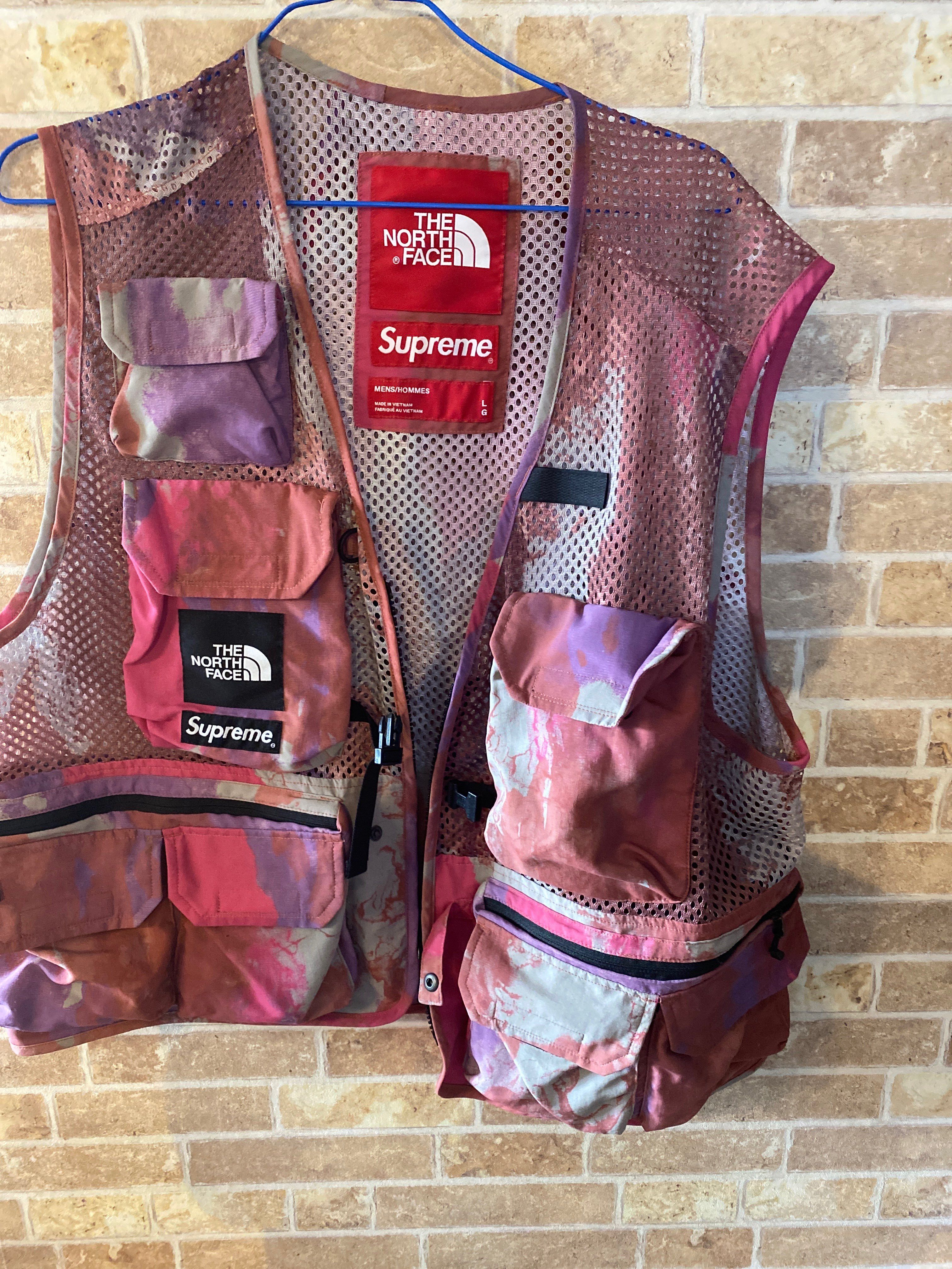 Supreme x The North Face Cargo Vest "Pink"
