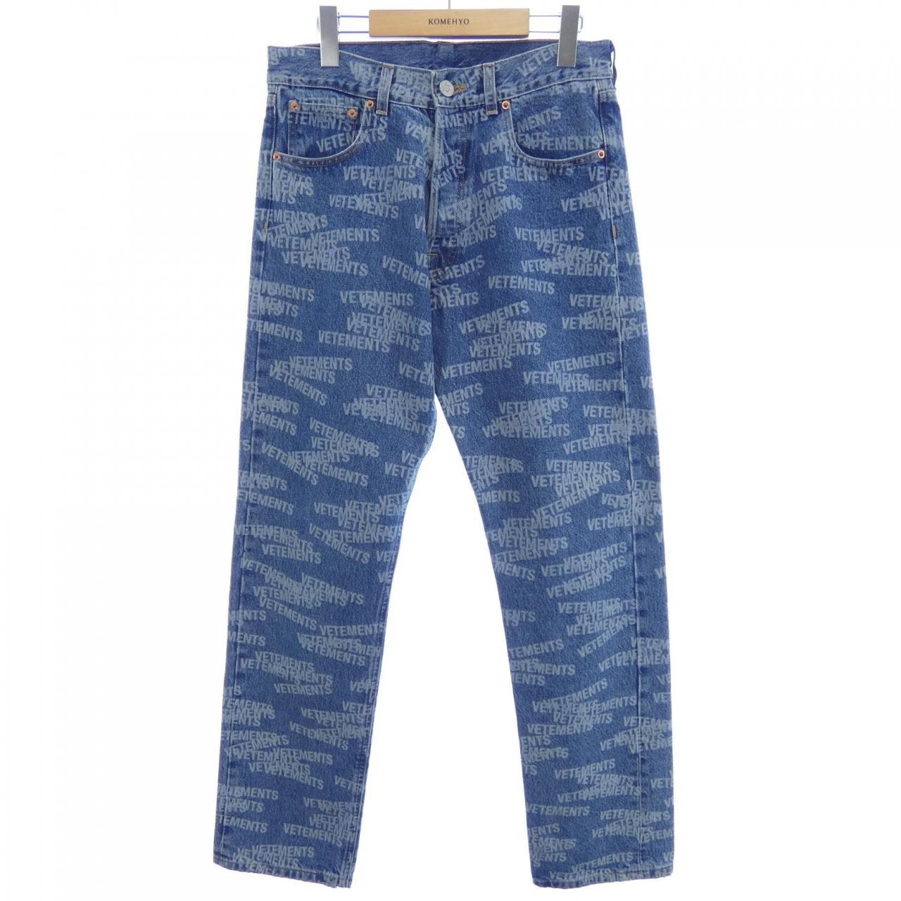ヴェトモン VETEMENTS MA52PA740B ジーンズ