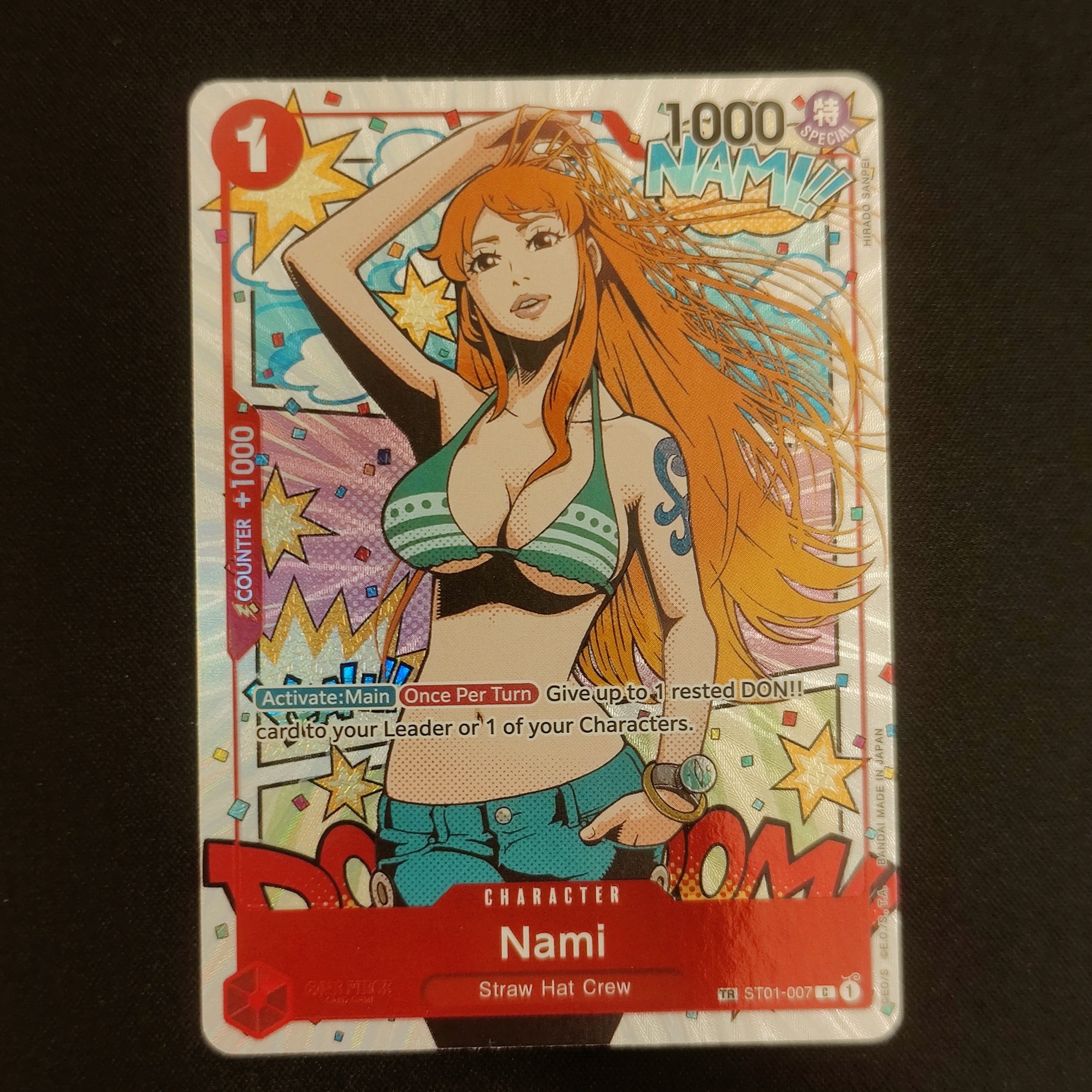 ナミ C-TR [ST01-007]【英語版】(ブースターパック「双璧の覇者」)