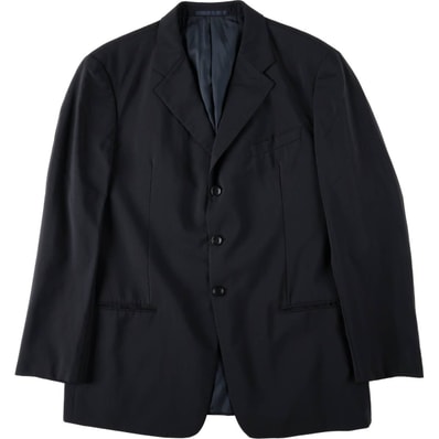 古着 アルマーニ ARMANI COLLEZIONI ウールテーラードジャケット メンズL相当/evb035717
