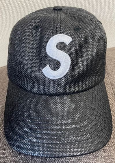 Supreme Raffia S Logo 6-Panel "Black"