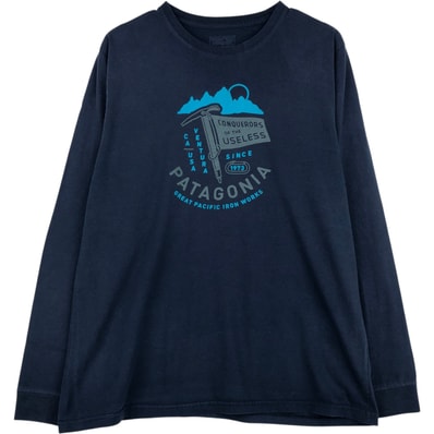 古着 パタゴニア Patagonia regular fit 38930FA16 ロングTシャツ ロンT メンズM相当/eaa647404