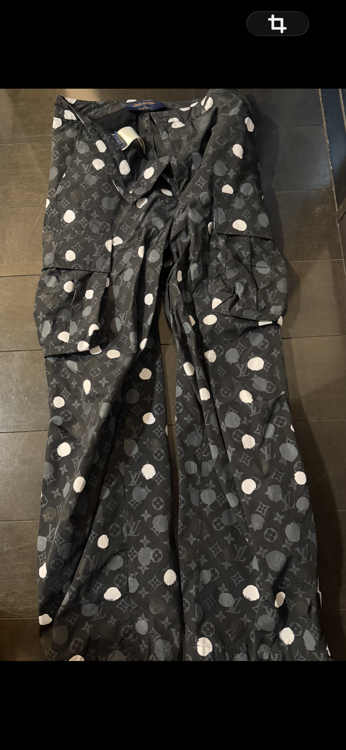 Louis Vuitton x Yayoi Kusama Monogram Painted Dots Cargo Pants