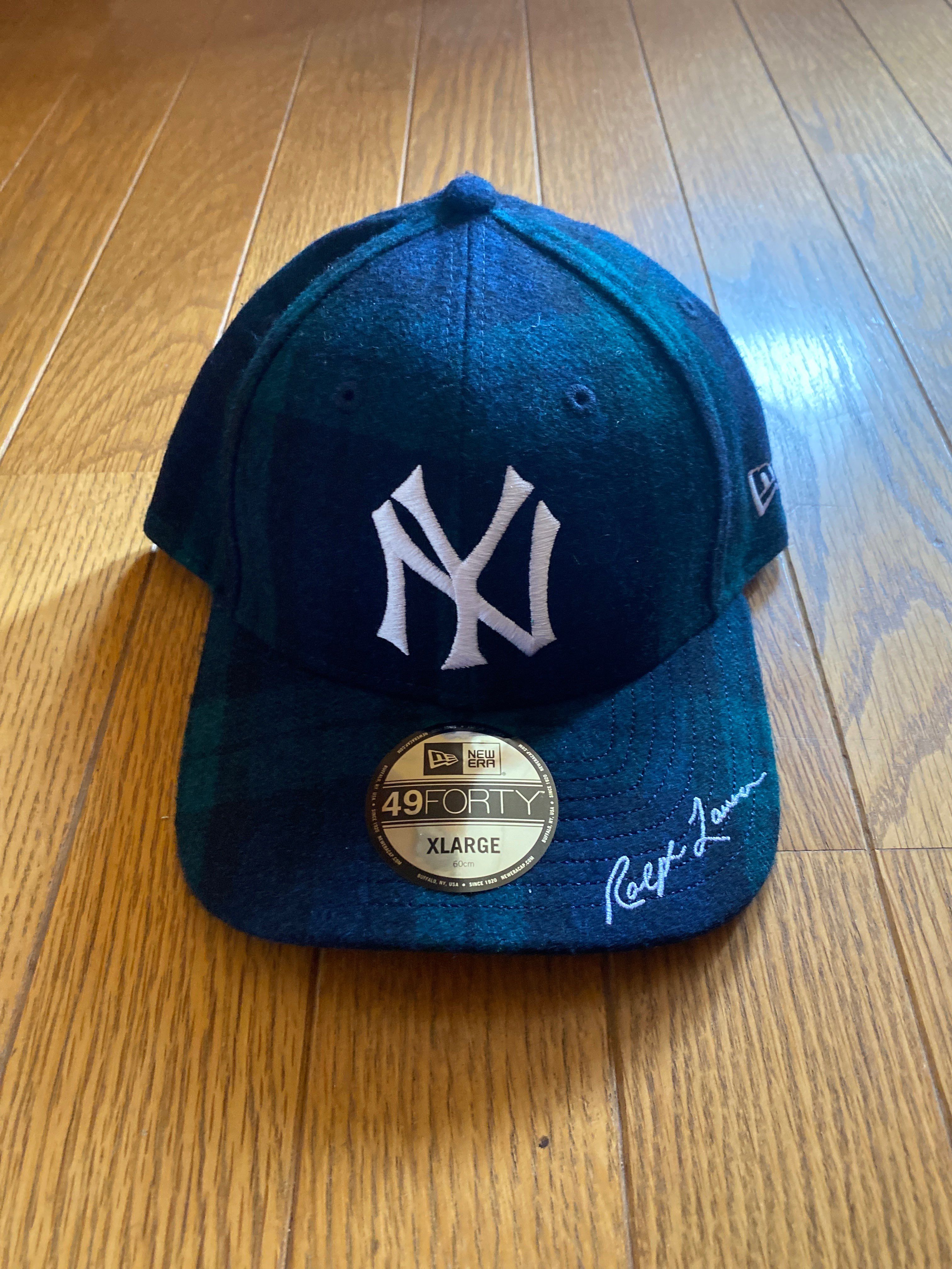 NEW ERA POLO RALPH LAUREN 49FORTY COOPERSTOWN NEW YORK YANKEES "Black Watch"
