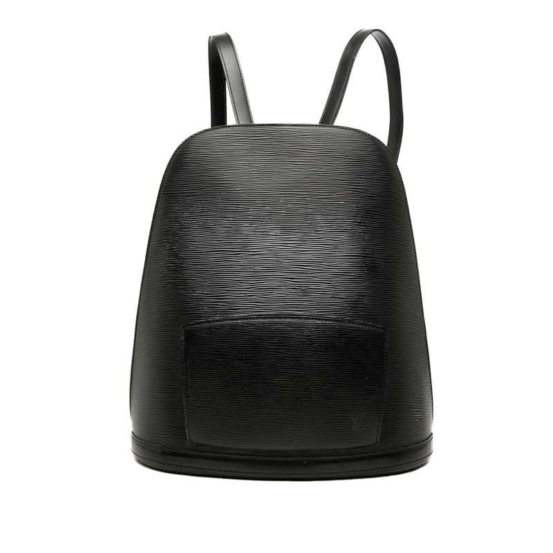 ルイ ヴィトン エピ ゴブラン リュック バックパック M52292 ノワール ブラック レザー レディース LOUIS VUITTON 【中古】