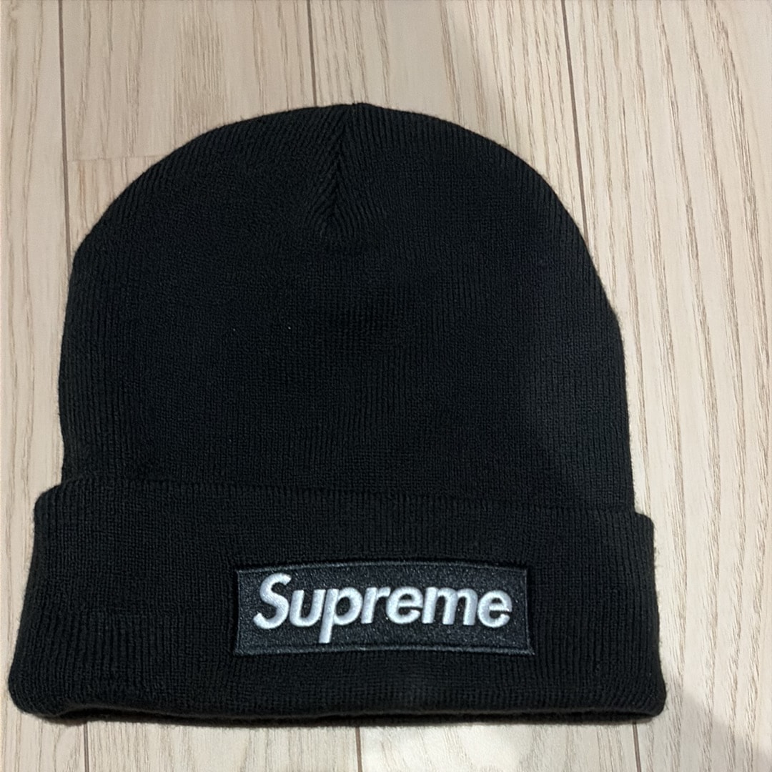 Supreme x NEW ERA Box Logo Beanie (25FW) "Black"