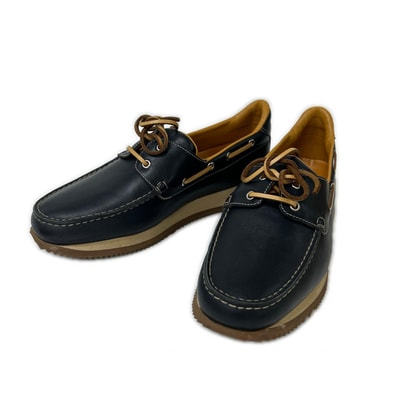 エルメス 【美品】レザー デッキ シューズ 41