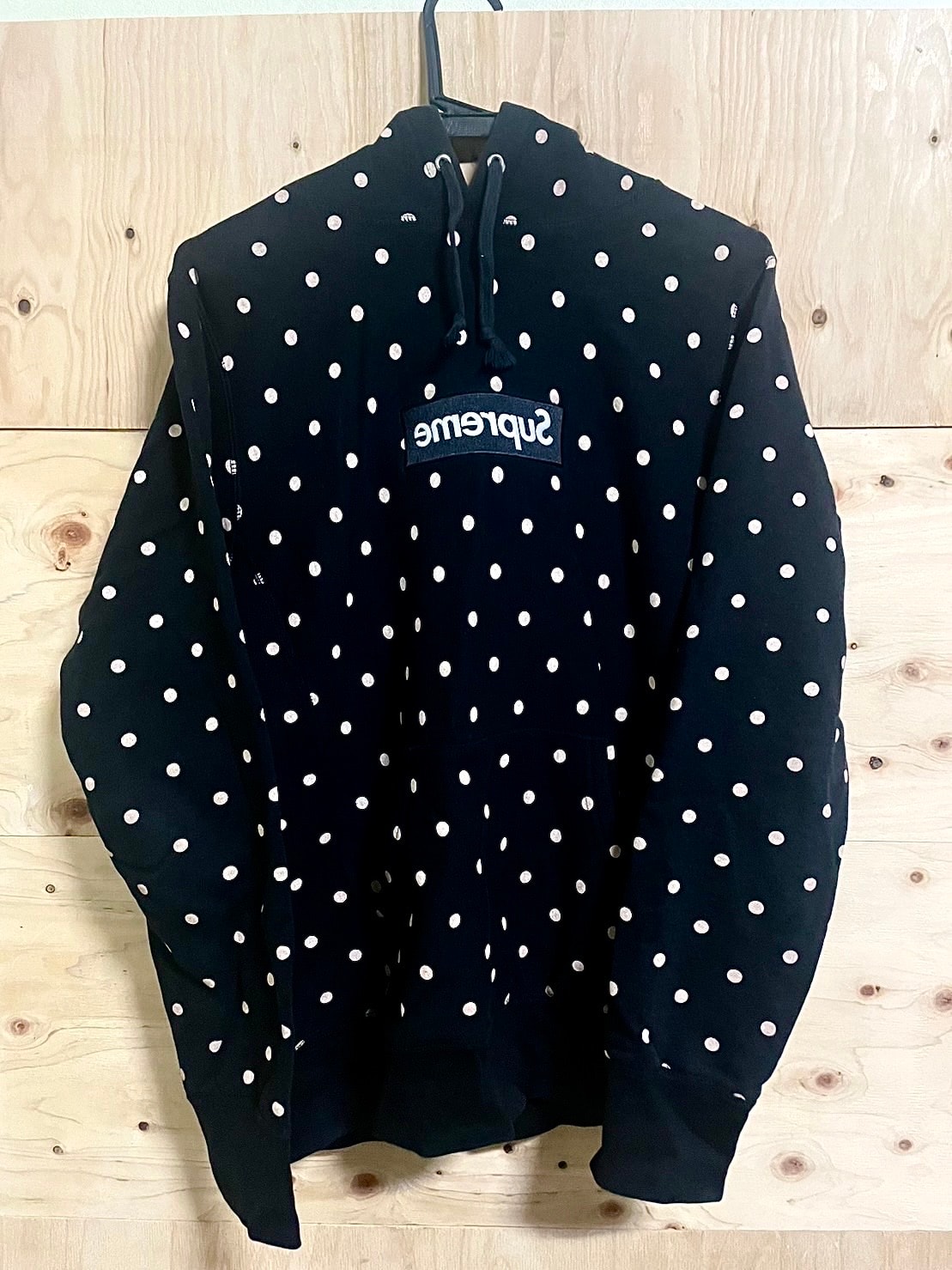 Supreme COMME des GARCONS SHIRT Box Logo Hoodie "Black"