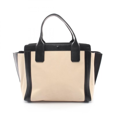 クロエ Chloe アリソン トートバッグ バッグ レザー レディース ベージュ系 / ブラック系 【中古】