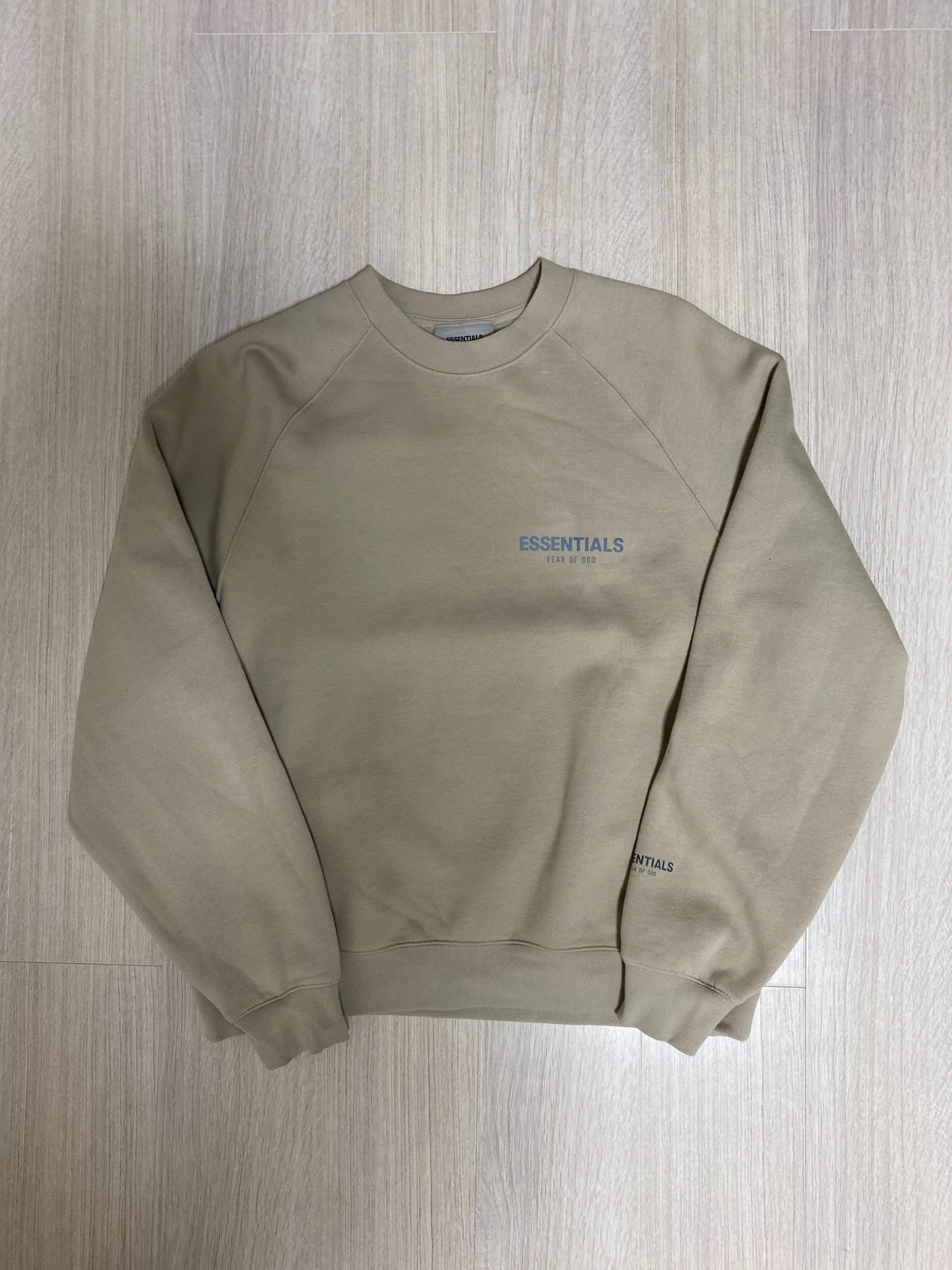 FEAR OF GOD ESSENTIALS PULLOVER CREWNECK "Stretch Limo"
