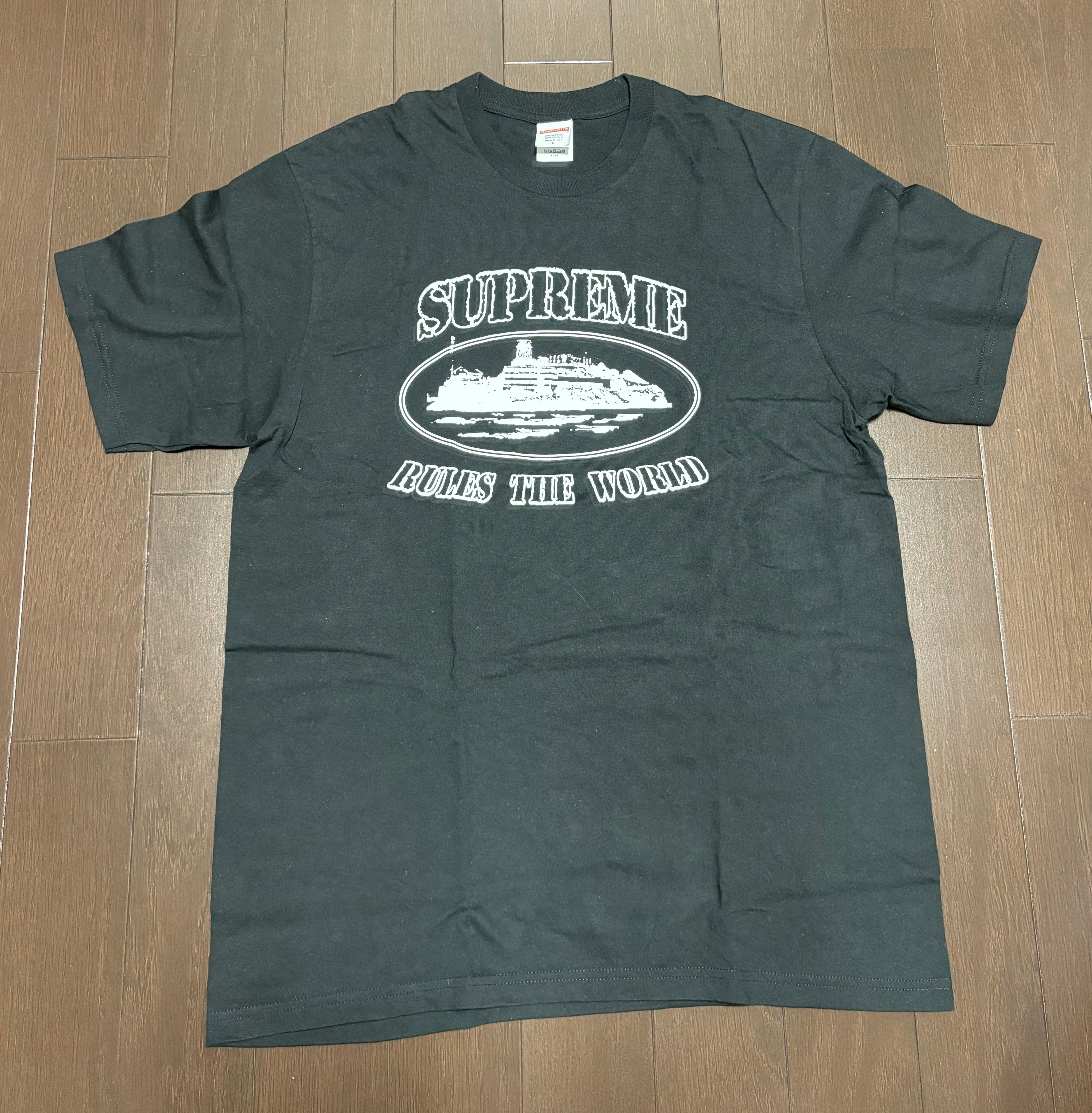 Supreme / Corteiz Rules The World Tee "Black"