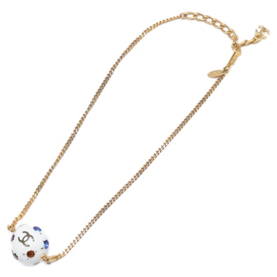 シャネル 98P ココマーク サッカーボールモチーフ マルチストーン