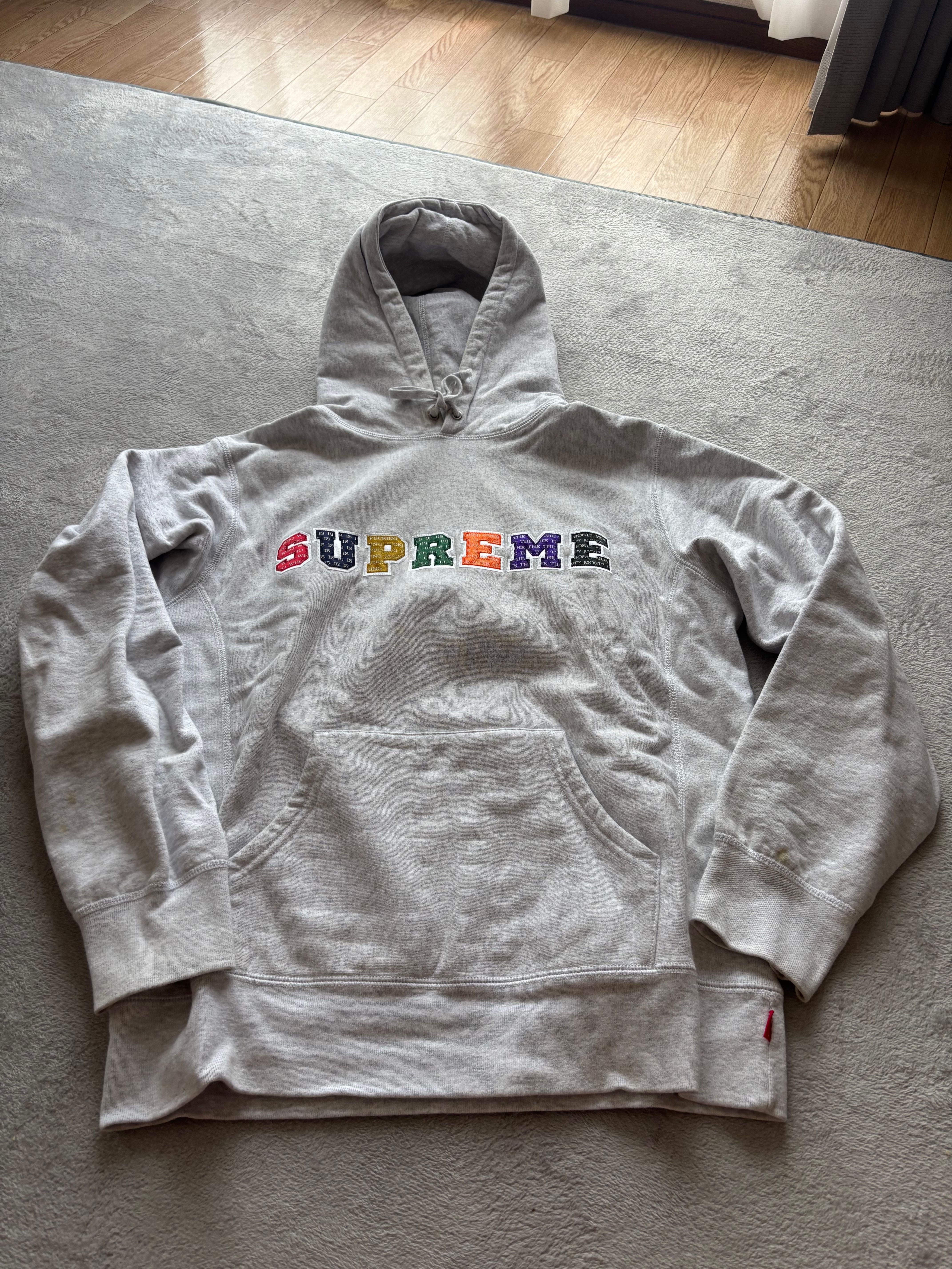 Supreme The Most Hooded Sweatshirt "Ash Grey"